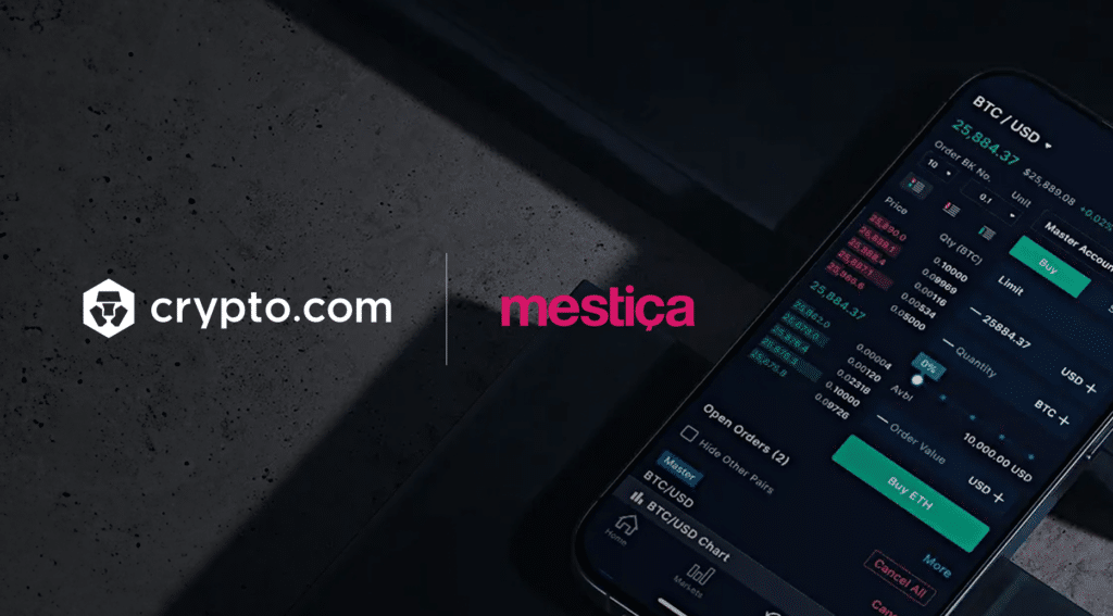 A Mestiça anuncia o mais novo cliente a compor sua carteira: a Crypto.com, exchange de criptomoedas que soma mais de 80 milhões de clientes.