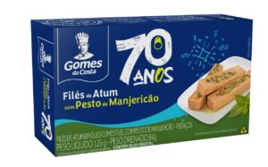 A Gomes da Costa comunica o lançamento de três sabores exclusivos em embalagem comemorativa aos seus 70 anos de história.