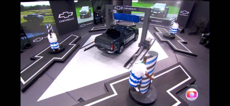 A Chevrolet voltou a marcar presença no Big Brother Brasil 24, na última prova de resistência do programa.