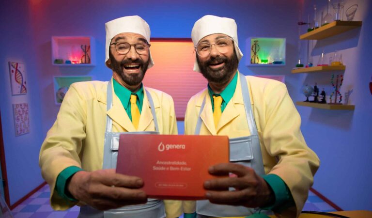 A Genera anuncia uma noava campanha com a participação dos personagens Tíbio e Perônio, do Castelo Rá-Tim-Bum.