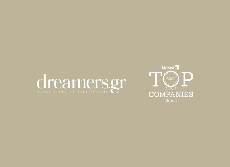 O Grupo Dreamers foi avaliado, através de levantamento do LinkedIn, como a melhor empresa para quem quer crescer profissionalmente no Brasil.