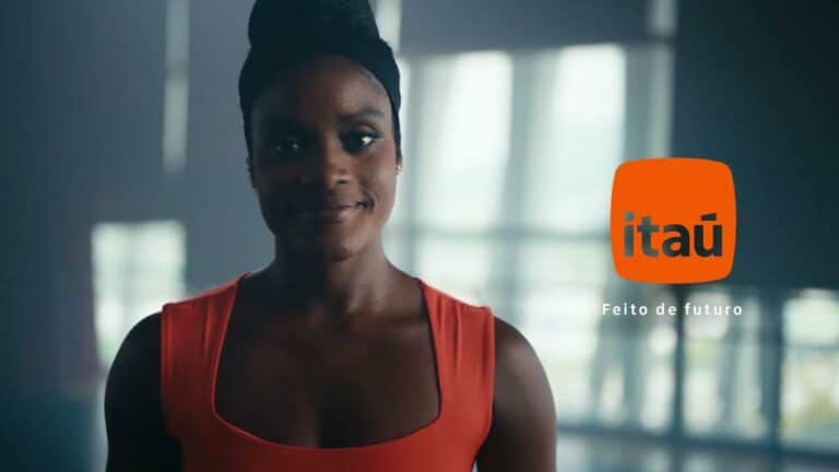 A bailarina carioca Ingrid Silva é o novo destaque na campanha do Itaú Unibanco "Feito de Futuro", que celebra os 100 anos do banco.