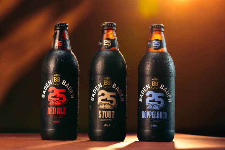 A Baden Baden comemora 25 anos de história e paixão pela cerveja com uma série especial de rótulos comemorativos.