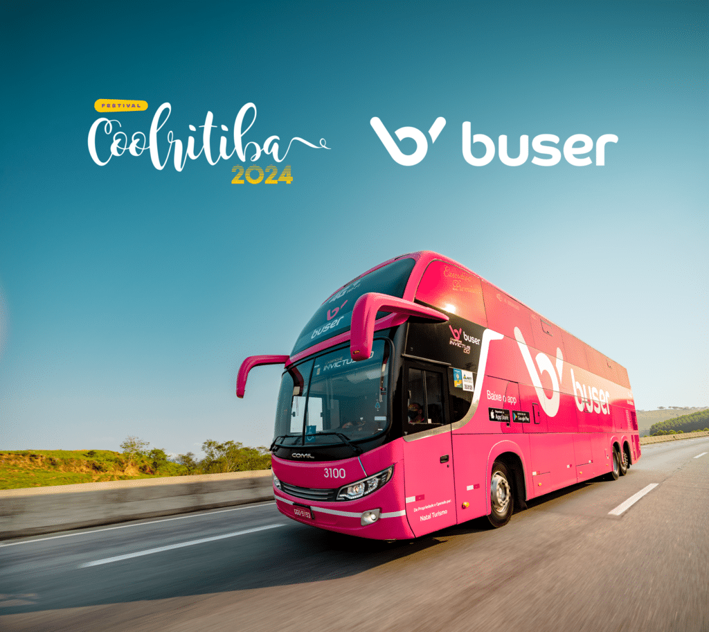 A Buser dá mais um passo para fortalecer sua presença no Paraná, sendo uma das patrocinadoras do Festival Coolritiba 2024.