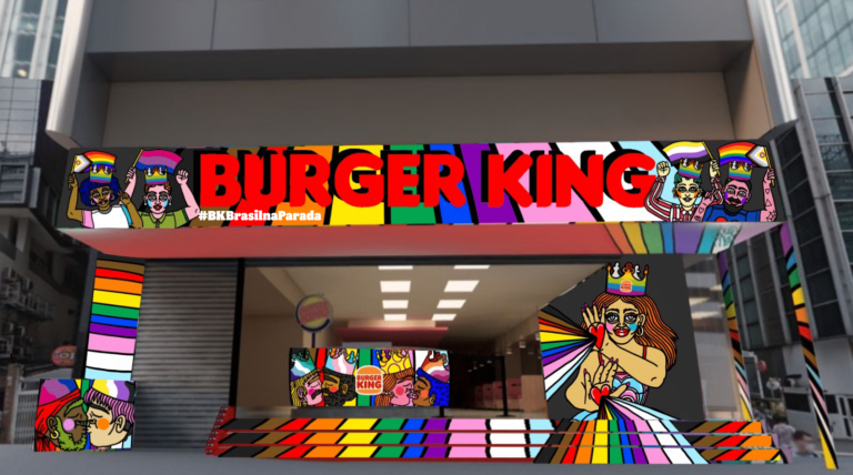 Burger King patrocina, pela 7ª vez seguida, a maior Parada do orgulho, e vai fazer parte da festa da comunidade para celebrar a diversidade.