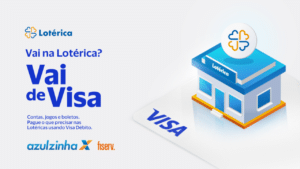 Visa estreia "Vai na Lotérica? Vai de Visa" para impulsionar o uso de todas as credenciais de pagamento Visa nas lotéricas de todo o país. 