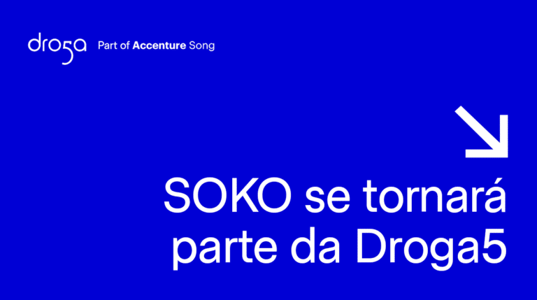 Accenture comunica a intenção de adquirir a SOKO, agência brasileira independente que desenvolve histórias com bastante impacto na indústria.