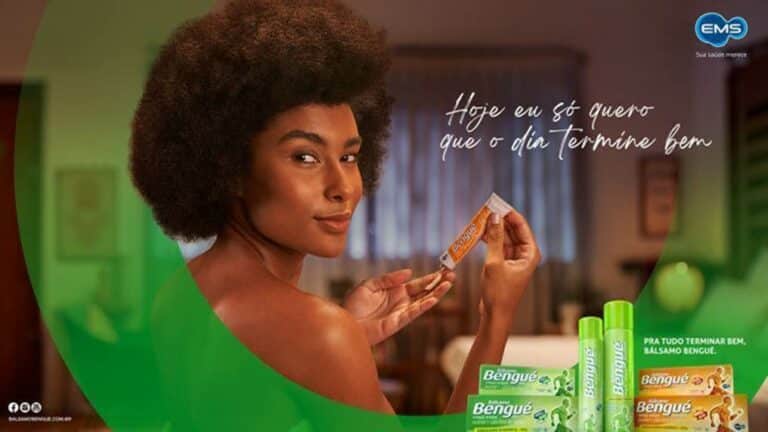  A EMS anuncia mudanças no posicionamento da marca Bálsamo Bengué, medicamento de uso tópico com ação analgésica. 