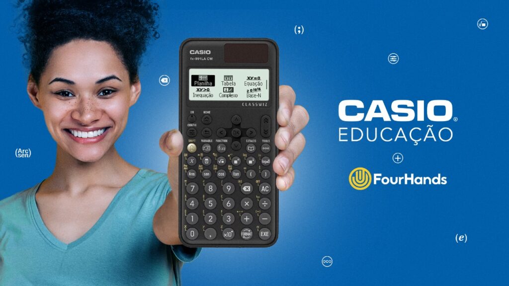 A agência FourHands conquistou neste mês a conta da Casio Educação, passando a atender e oferecer soluções criativas e estratégicas.