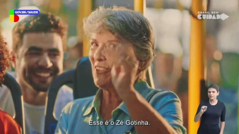 O Ministério da Saúde lança uma nova campanha, criada pela Calia, para divulgação da vacinação contra a COVID-19.