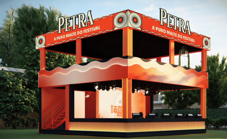 A Petra será, elo terceiro ano consecutivo, a cerveja oficial do Nômade Festival, evento que acontece no Parque Villa Lobos, em São Paulo.