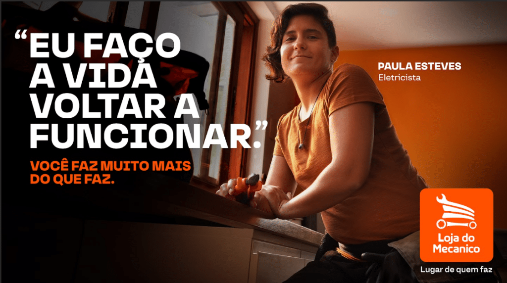 A Loja do Mecânico estreia seu novo posicionamento, "Lugar de quem Faz", que faz parte do atual momento de crescimento da companhia.