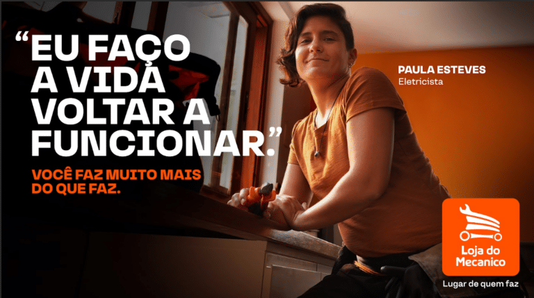 A Loja do Mecânico estreia seu novo posicionamento, "Lugar de quem Faz", que faz parte do atual momento de crescimento da companhia.