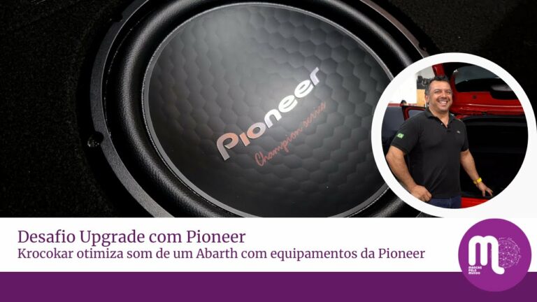 A Krocokar aceitou um desafio especial de instalar três produtos da linha importada da Pioneer: 1 amplificador, 1 kit duas vias e 1 subwoofer.