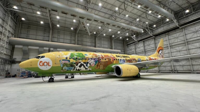 A GOL Linhas Aéreas, inspirada no personagem Chico Bento, traz o mote despretensioso "Conectando ocê aos cantinhos do Brasir e do mundo".