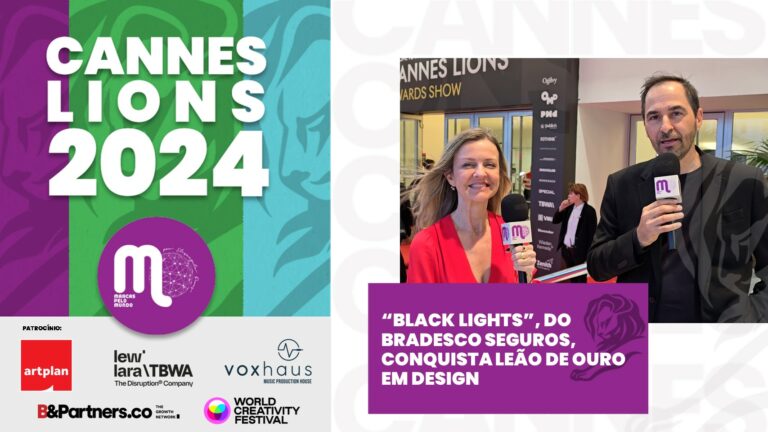 Cannes Lions - Campanha "Black Lights", do Bradesco Seguros, conquista Leão de Ouro em Design