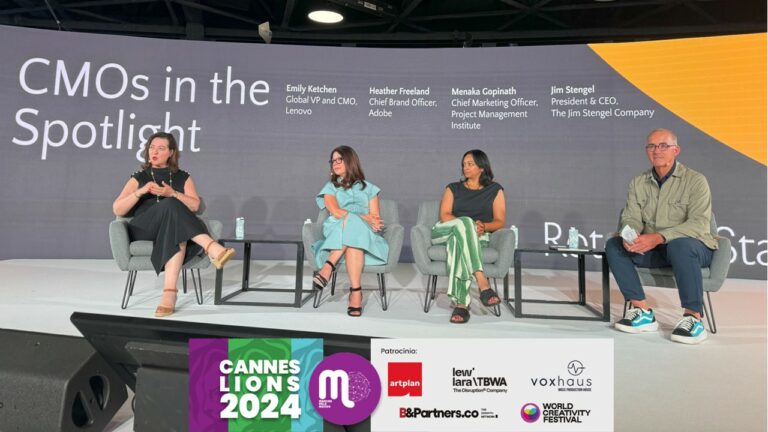 CMOs da Lenovo, Adobe e Project Management Institute debatem importância de manter essência humana na interpretação de dados