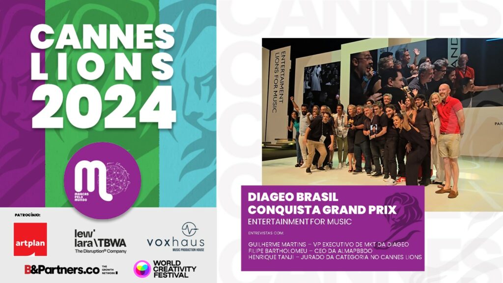 Cannes Lions - Diageo conquista Grand Prix em Entertainment for Music com a campanha de Alaíde Costa