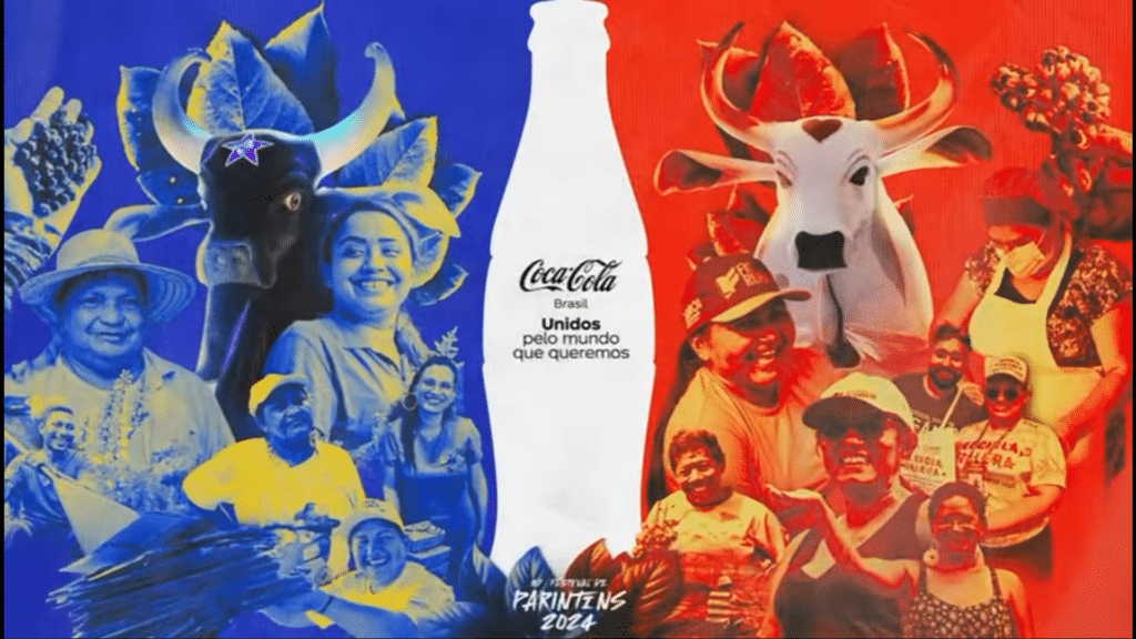 O filme Coca-Cola Parintins, criado para celebrar o Festival de Parintins, dá vida ao conceito da campanha "Unidos pelo mundo que queremos". 