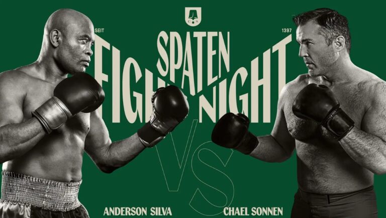 Unindo música e Spaten gelada, a noite reserva um momento esperado do Spaten Fight Night: a encarada entre Anderson Silva e Chael Sonnen.