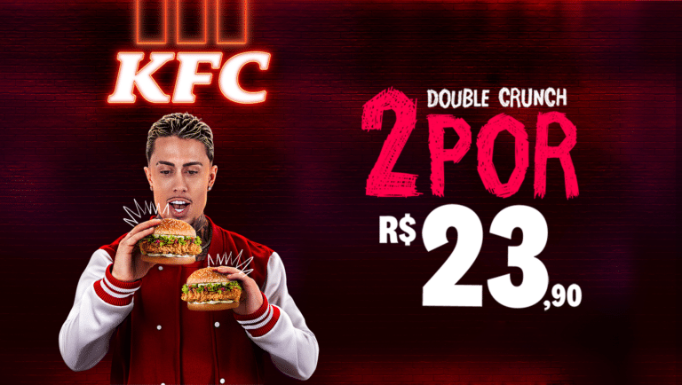O KFC Brasil lança uma oferta imperdível para os fãs da marca: uma promoção estrelada pelo empresário e cantor MC Daniel.
