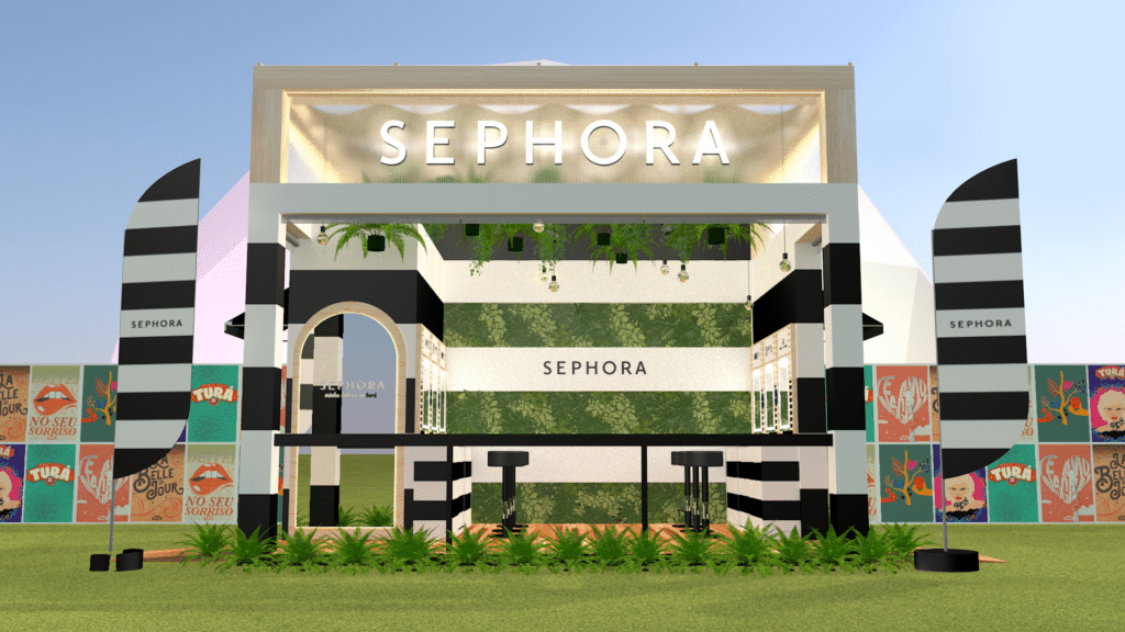 A Sephora anuncia patrocínio ao Festival Turá, que acontece em São Paulo, no Parque Ibirapuera, e em 24 e 25 de agosto, em Recife.