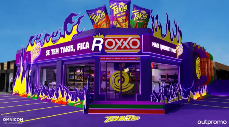 A Takis, marca de salgadinhos recém-chegada ao Brasil, se une ao OXXO para uma nova ação que promete ser uma experiência imersiva.