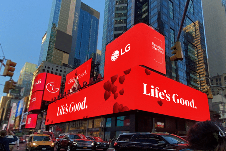 LG lança a campanha "Optimism Your Feed", que visa ajudar os clientes a trazerem mais otimismo à sua experiência nas mídias sociais.