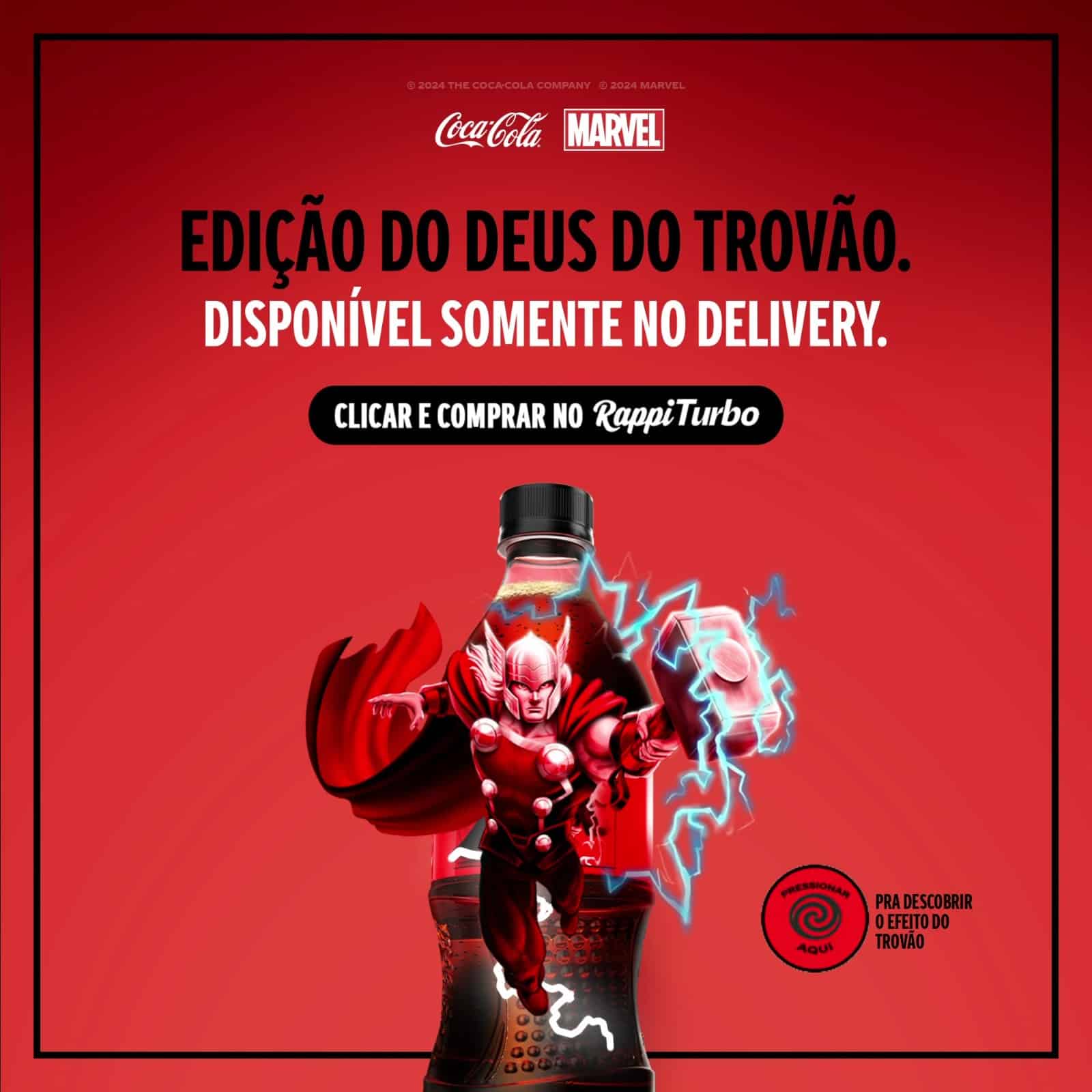 Coca-Cola x BEMANI 限定e-pass Coca-Cola e Marvel lançam edição limitada do Thor com Rappi