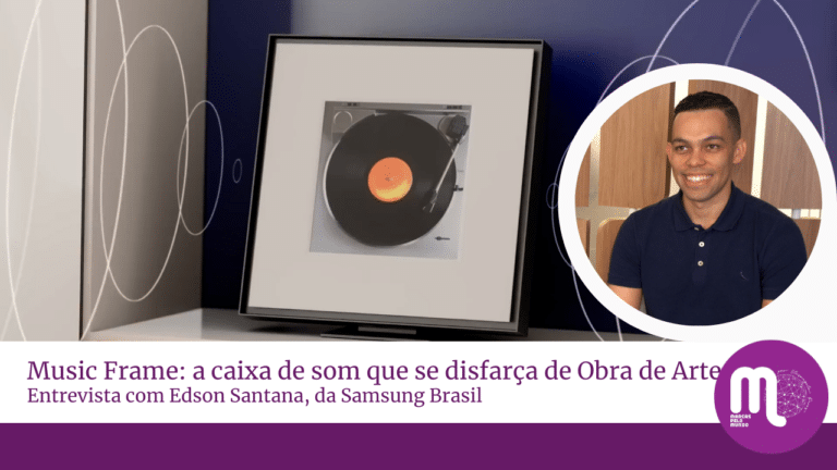 Samsung Music Frame: a caixa de som que se disfarça de Obra de Arte