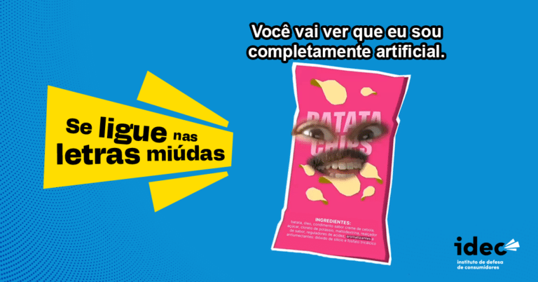 Idec convoca consumidores a lerem as letras miúdas dos rótulos de alimentos e bebidas