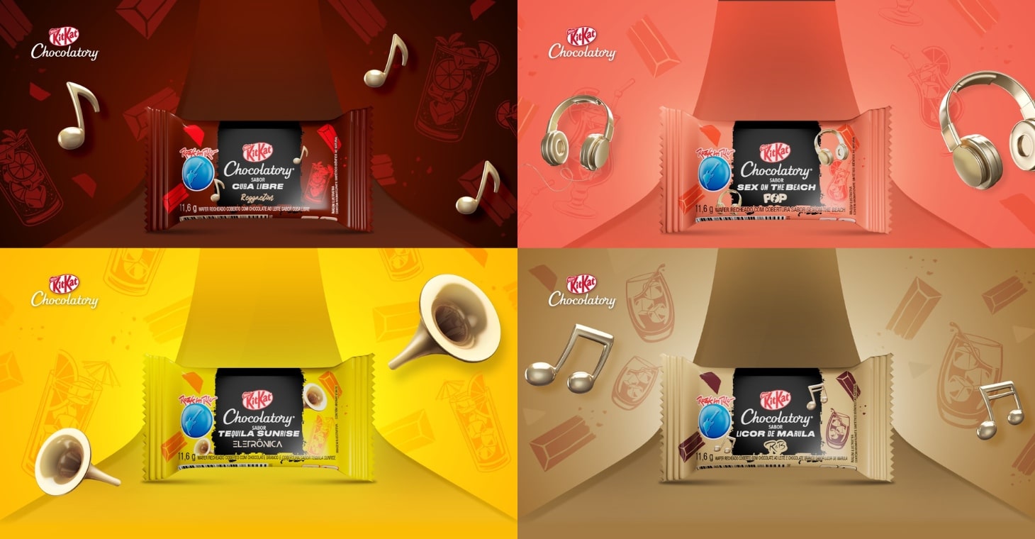 KITKAT Chocolatory anuncia nova linha do Rock in Rio Brasil 2024