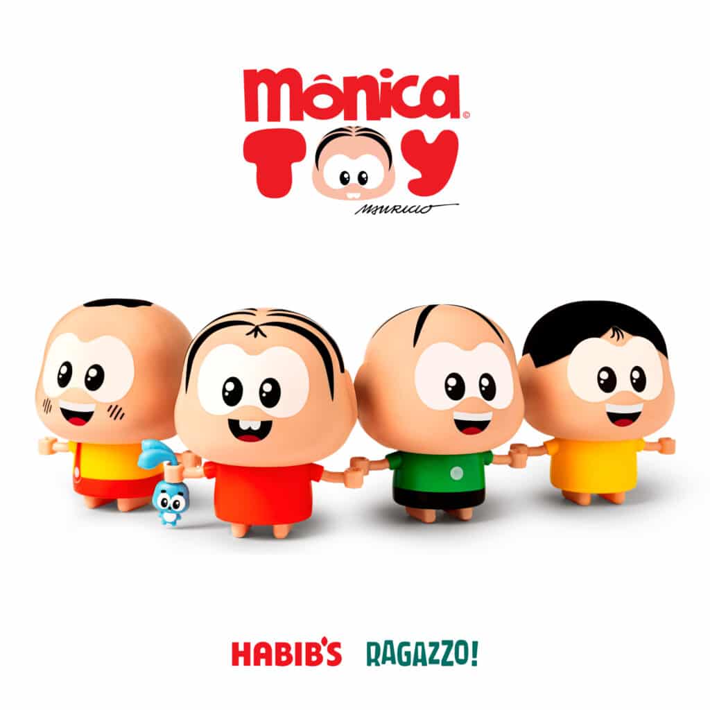Mônica Toy é a nova surpresa dos kits Habib’s e Ragazzo