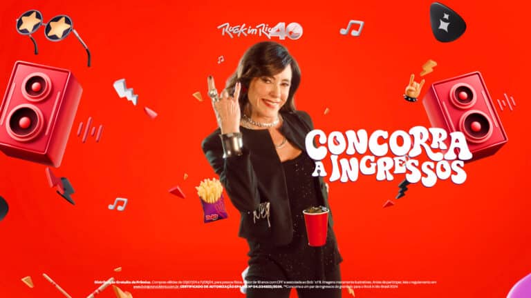 O Bob's lançou seu novo comercial, que reforça a presença da marca no Rock in Rio Brasil 2024 como apoiadora oficial do evento.