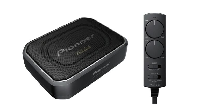 Pioneer lança subwoofer compacto com amplificador de alta performance para um som impecável