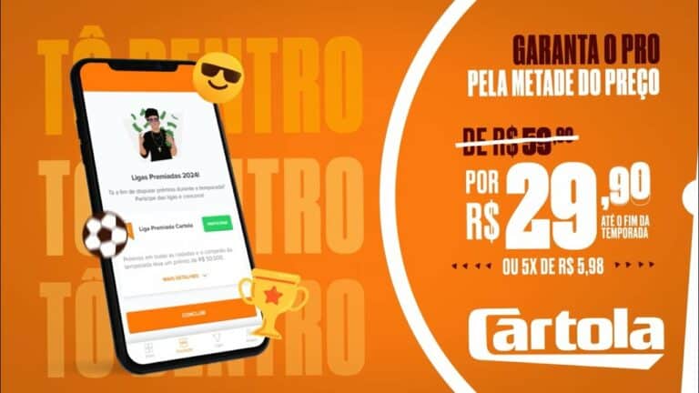 Com a chegada da metade do Brasileirão 2024, o Cartola cria uma campanha especial para o returno, protagonizada pelo narrador Daniel Pereira.