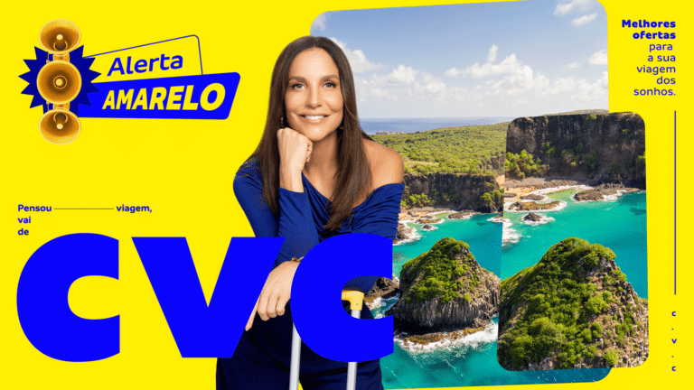 A campanha Alerta Amarelo CVC é uma estratégia de varejo criada para momentos do ano onde é preciso um acelerador de vendas.