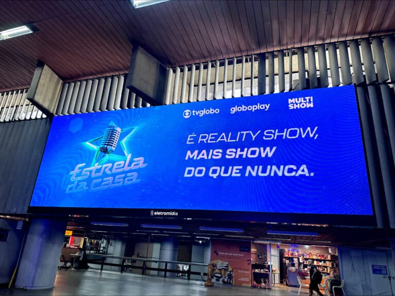 Globo cria campanha especial marcando a estreia novo reality musical "Estrela da Casa", com entregas de mídia inéditas. 