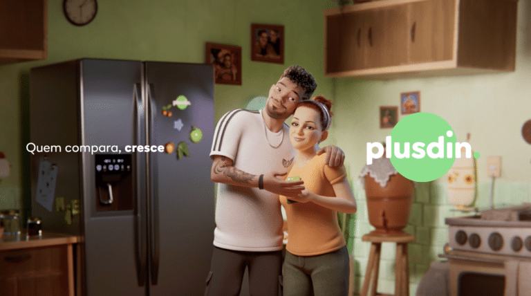 O Plusdin, iniciativa criada em 2019, se posiciona nacionalmente em sua primeira campanha publicitária, criada pela agência Isla.