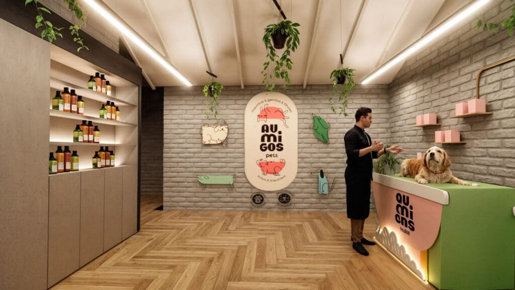 A Au.Migos Pets, para aumentar as possibilidades de passeios que fortalecem a conexão entre pets e seus tutores, lança o Spa Au.Migos Pets.
