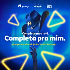 A Ipiranga anuncia uma nova fase da campanha "Completa meu Rolê. Completa pra Mim" durante o Circuito Sertanejo 2024, em Barretos.