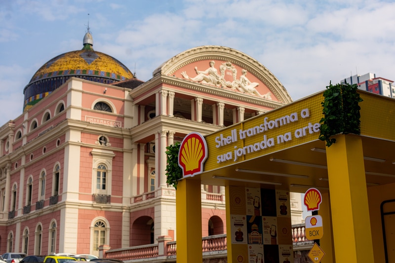 A Shell é patrocinadora master do CURA Amazônia, um dos maiores festivais de arte pública da América Latina.