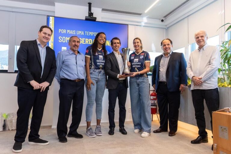 A Gerdau renovou sua parceria com o Minas Tênis Clube para a nova temporada de clubes, em um ciclo que começou em 2021. 