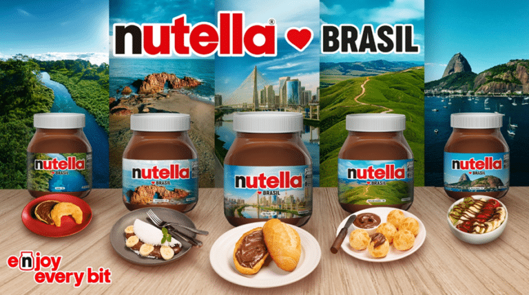 A Nutella apresenta, pelo segundo ano consecutivo, uma edição especial e limitada de sua embalagem para valorizar as cidades brasileiras.