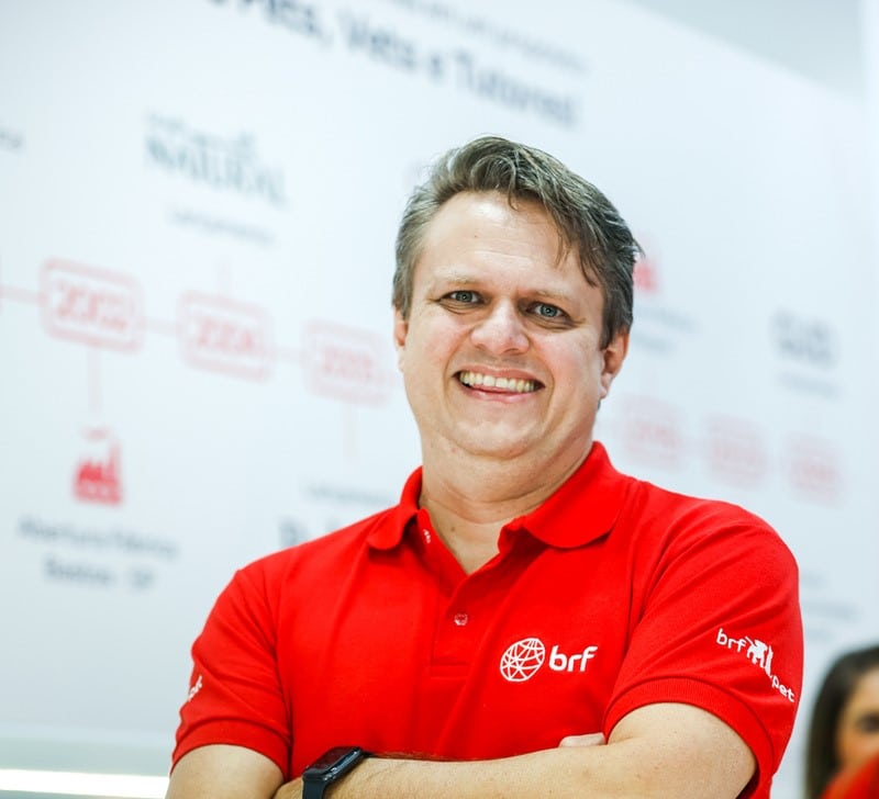 Stanley Andrade é anunciado como novo diretor e a principal liderança da BRF Pet, divisão de nutrição para cães e gatos da BRF.