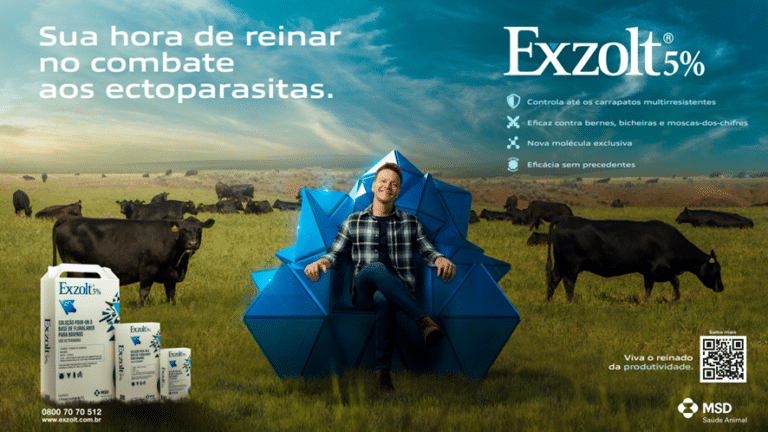 A MSD Saúde Animal começou a veicular uma nova campanha com seu novo embaixador: o cantor sertanejo Michel Teló.