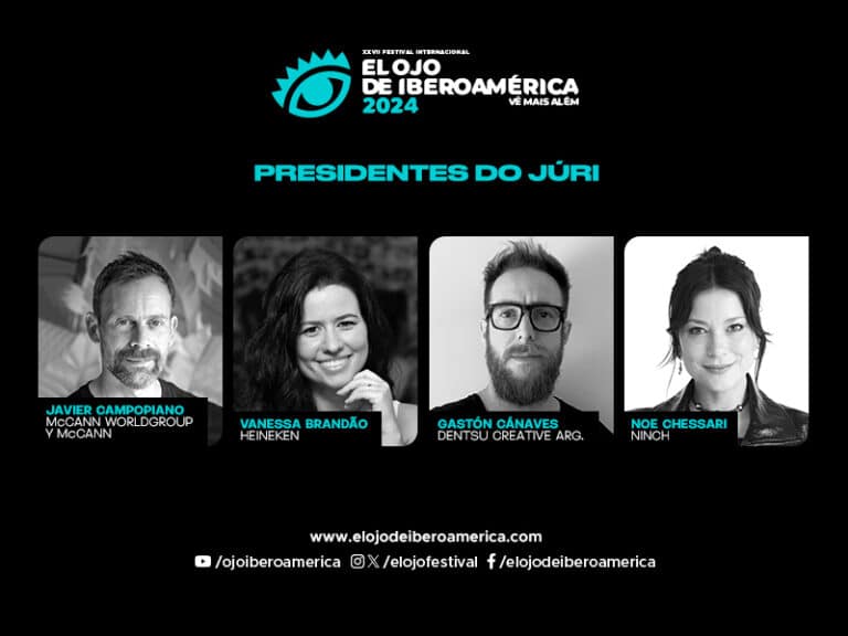 O El Ojo de Iberoamérica apresenta, com mais uma brasileira no quadro, outros quatro presidentes de júri para sua edição de 2024.