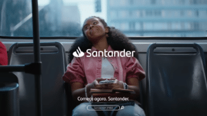 O Santander iniciou a nova fase da campanha "Comece Agora", que marcou o reposicionamento global da marca.