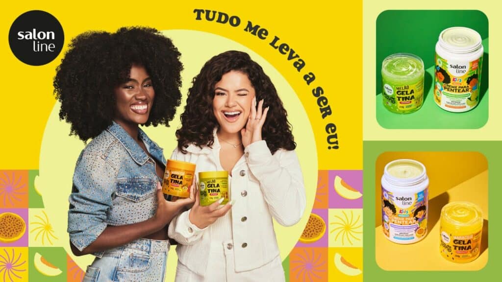 A Salon Line decidiu renovar sua parceria com a criadora de conteúdo Bia Ben e a atriz e apresentadora Maisa.