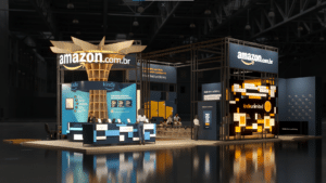 A BFerraz é a responsável pela experiência da Amazon Brasil durante a 27ª edição da Bienal Internacional do Livro de São Paulo.